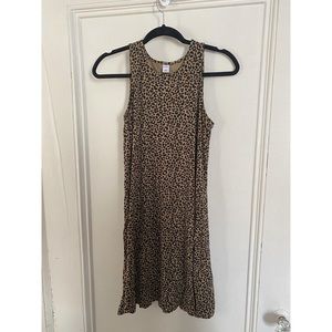 Cheetah Print Summer Dress